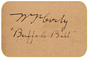 Buffalo Bill Signature