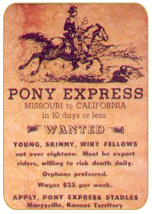 Pony Express Poster